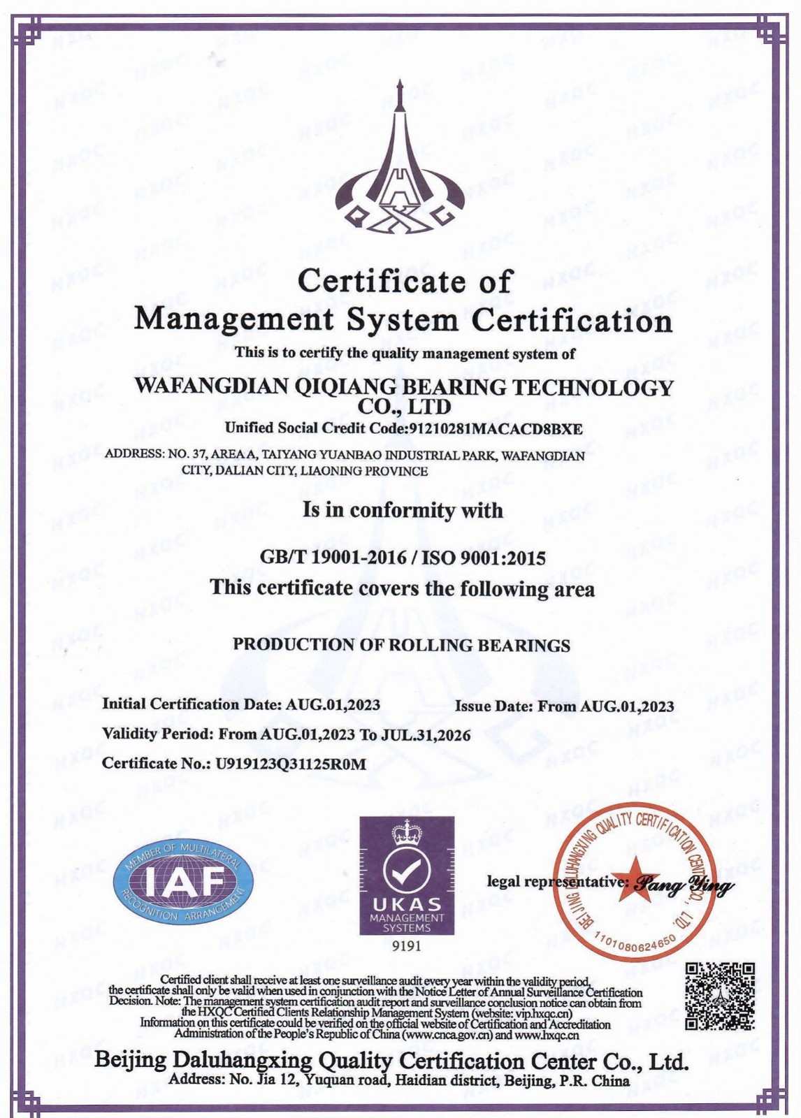 ISO 9001:2015 ISO 9001:2015